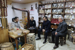 KAYMAKAM SERTTAŞ’dan ESNAF ZİYARETİ