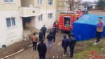 Çıkan yangında ev kullanılamaz hale geldi