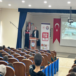 Taraklı'da tek acil durum numarası farkındalık çalışması