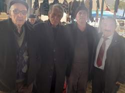 CHP TARAKLI BELEDİYE BAŞKAN ADAYI CEMAL DOĞAN PAZARI GEZDİ.