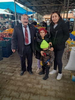CHP TARAKLI BELEDİYE BAŞKAN ADAYI CEMAL DOĞAN PAZARI GEZDİ.