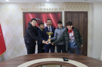 Kaymakam Serttaş Şampiyon sporcuları Ağırladı