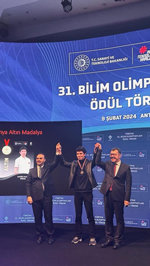Altın Madalya Taraklı'lı Kaan Erbaş'a