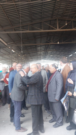 Şahin Akı Cumartesi Pazarını ziyaret etti