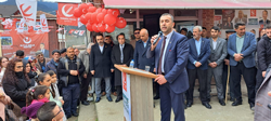 YENİDEN REFAH PARTİSİ SEÇİM İRTİBAT BÜROSU AÇILDI