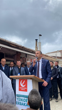 YENİDEN REFAH PARTİSİ SEÇİM İRTİBAT BÜROSU AÇILDI