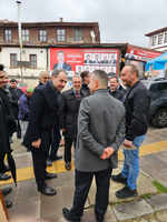 SP Büyükşehir Belediye Başkan Adayı Ömer Abdullah Ayhan Taraklılılar ile buluştu