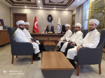 TARAKLI MÜFTÜSÜ İHSAN KURT İLÇEYE YENİ ATANAN DİN GÖREVLİLERİNİ MAKAKAMINDA KABUL ETTİ