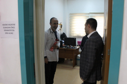 Kaymakam Serttaş Sağlık çalışanlarını unutmadı