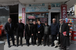 Azize Ceroğlu Taraklı’da Esnafı Ziyaret Etti