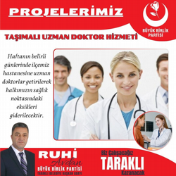Ruhi Avdan: Yaşanabilir Bir Taraklı İçin Birlikte Çalışacağız