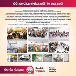 İbrahim Pilavcı: Yaptıklarımız ve Yapacaklarımız