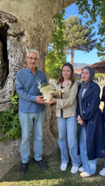 ÖĞRENCİLERDEN ÖZKARAMAN VE YILMAZ'A ZİYARET