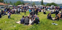 Dışdedeler Mahallesi'nde Hayır Pilavı Coşkusu