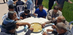 Dışdedeler Mahallesi'nde Hayır Pilavı Coşkusu