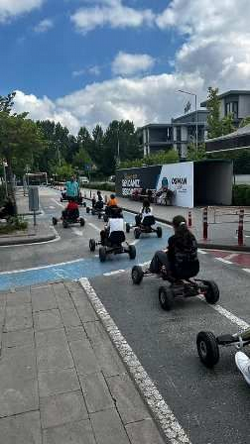 Öğrenciler Trafik Park'ta