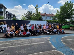 Öğrenciler Trafik Park'ta