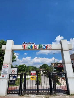 Öğrenciler Trafik Park'ta