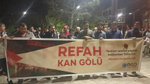 Taraklı’da İsrail'i Protesto Yürüyüşü Düzenlendi