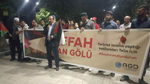 Taraklı’da İsrail'i Protesto Yürüyüşü Düzenlendi