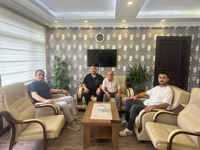 Susuz Kaymakamı Halis Hacıismailoğlu’na Ziyaret