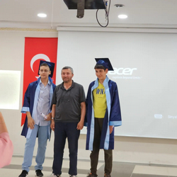 Taraklı Ortaokulu'n da Mezuniyet Töreni