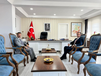 Taraklı Kaymakamı Burak Serttaş'tan Söğütlü Kaymakamı Mehmet Göze'ye Ziyaret