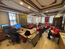 Taraklı’da Diyanet İzcilerinden Protokol Ziyaretleri