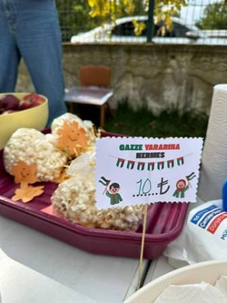 Taraklı Zübeyde Hanım Anaokulundan Gazze İçin kermes