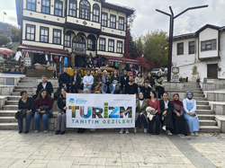 SUBÜ turizm öğrencileri tanıtım gezisinde buluştu