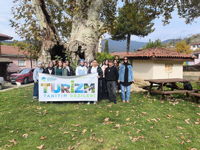 SUBÜ turizm öğrencileri tanıtım gezisinde buluştu