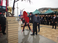 Taraklı’da 29 Ekim Cumhuriyet Bayramı Çelenk Sunma Töreni Düzenlendi