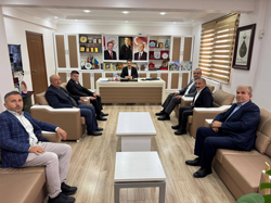 CHP'den Kaymakam ve Belediye Başkanına Ziyaret