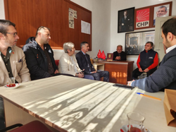 CHP Heyetinden Taraklı İlçe Teşkilatına Ziyaret