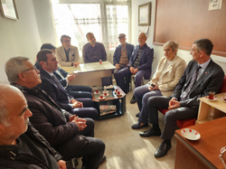 CHP Heyetinden Taraklı İlçe Teşkilatına Ziyaret