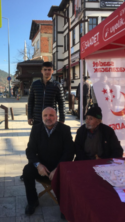 Saadet Partisi’nden Taraklı’da Üyelik Standı Çalışması