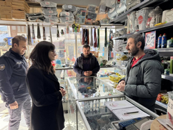 Taraklı Kaymakamı Senanur Tunalı Esnafı Ziyaret etti,Hayırlı Ramazanlar diledi