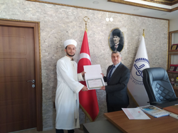 Taraklı’da Göreve Başlayan İmamlar İlçe Müftüsü İhsan Kurt Tarafından Kabul Edildi