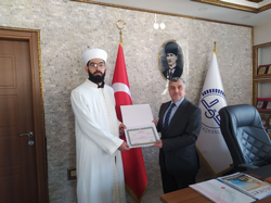 Taraklı’da Göreve Başlayan İmamlar İlçe Müftüsü İhsan Kurt Tarafından Kabul Edildi