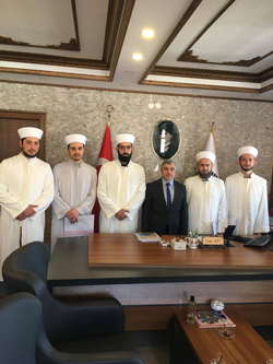 Taraklı’da Göreve Başlayan İmamlar İlçe Müftüsü İhsan Kurt Tarafından Kabul Edildi