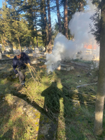 Taraklı Merkez Mezarlığında Temizlik çalışması yapıldı.