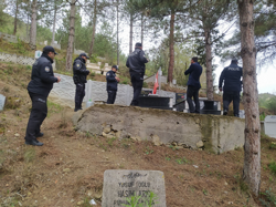 Taraklı'da Polis Haftası'nda Şehitler Unutulmadı!