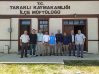 Taraklı Müftüsü İhsan Kurt, Kafile Başkanı Olarak Kutsal Topraklara Uğurlandı