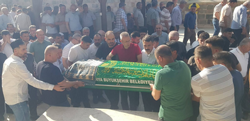 Veysel Tetik Son Yolculuğuna Uğurlandı