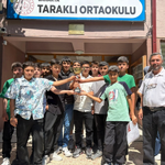 Taraklı Ortaokulu’nda Karne ve Kupa Sevinci