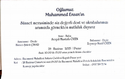 AK Parti Taraklı İlçe Başkanı Mustafa Özen’den Mutlu gün Daveti
