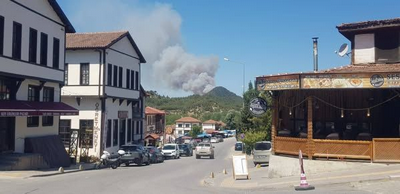 Taraklı’da orman yangını!