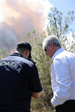 Taraklı’da Orman Yangını :Sakarya Valisi Rahmi Doğan, Yangın Bölgesinde Çalışmaları Yerinde Koordine Ediyor