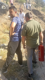 Taraklı Hisar Tepesi'nde Yangın Paniği