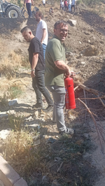 Taraklı Hisar Tepesi'nde Yangın Paniği